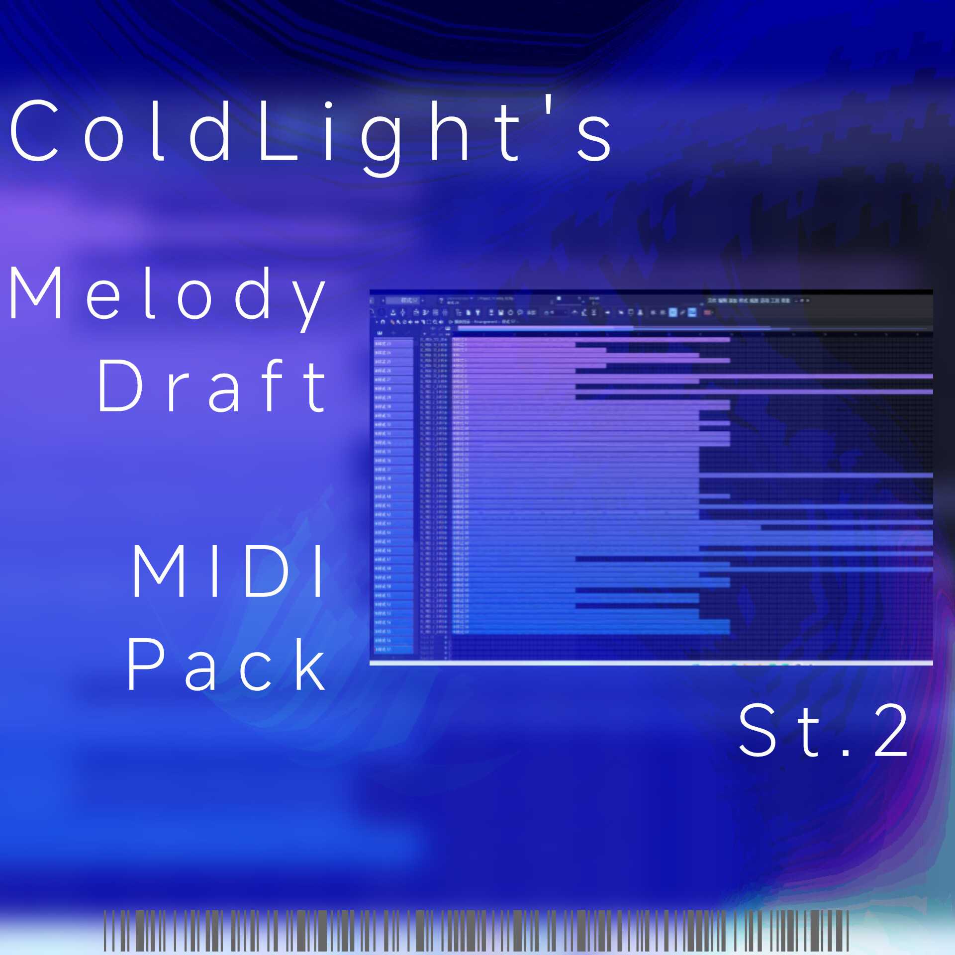 ColdLight's MelodyDraft MIDI Pack St.02