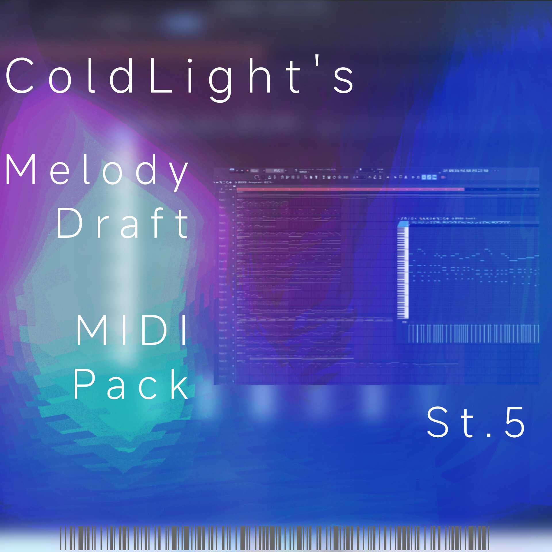 ColdLight's MelodyDraft MIDI Pack St.05