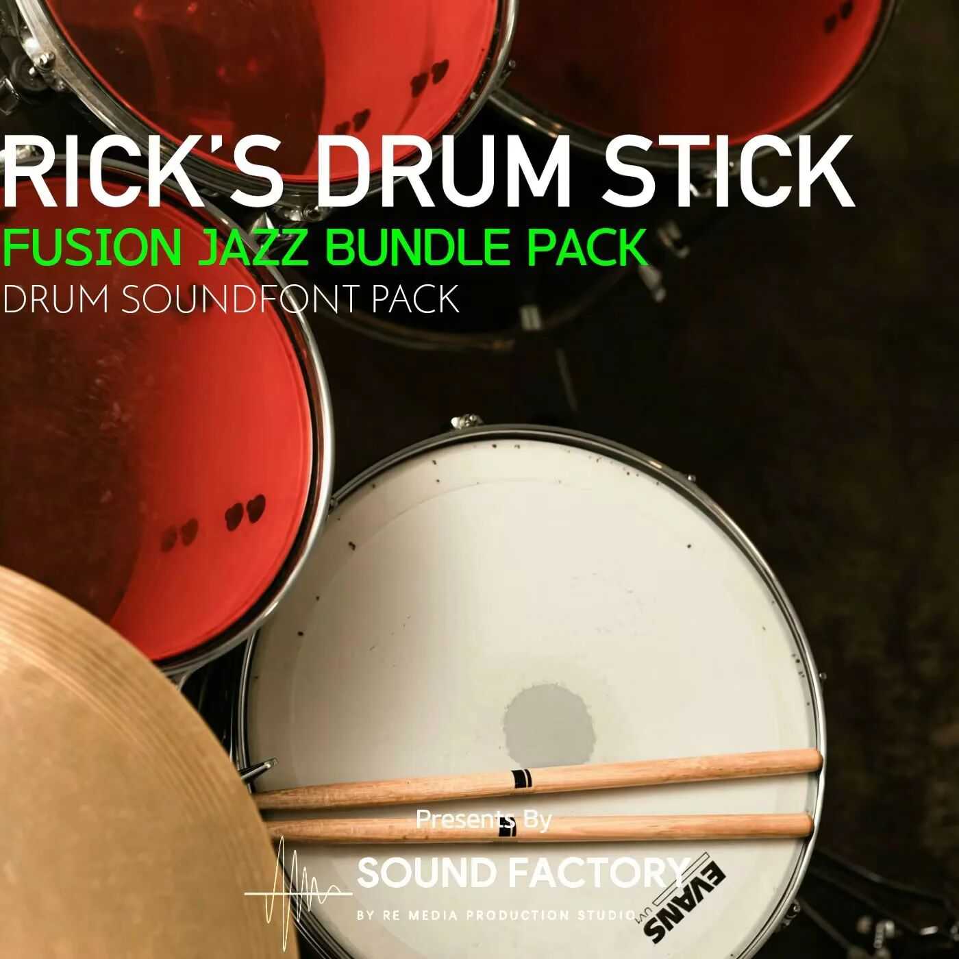 [Soundfont] Rick's Fusion Drum Stick Soundfont Pak